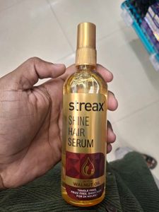 streaxSHINE SERUMWITH WALNUT OILFRIZ TANGLE FREE H
