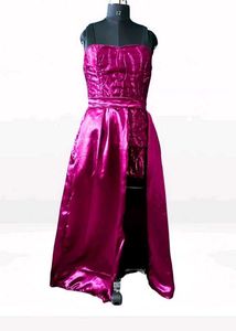 Designer Slit Cut Skirt Gown All Size