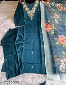 Elegant Embroidered Kurta Set