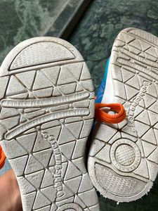 Toddler Blue &amp; Orange Sneakers