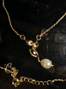 SALEEEE! FreshWaterPearl&GermanSilverNecklace
