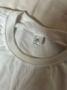 white crop top