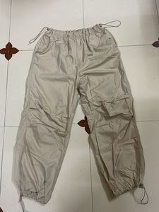 Beige Casual Pants