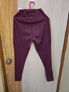 Souled Store Maroon Tights