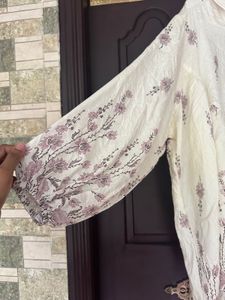 Floral Print Tunic Top
