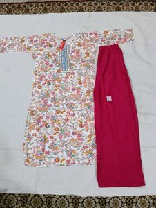 Cute Kurti And Palazzo Set