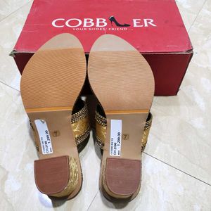 Cobbler Gold Sandals