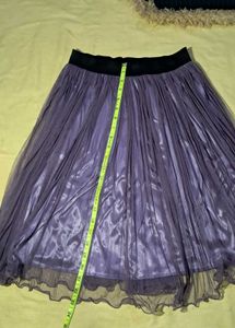 Purple Tulle Skirt