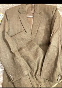 Brown Suit &amp; Blazer Set