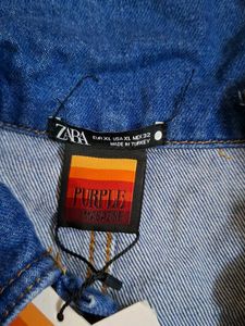 Denim Cropped Jacket