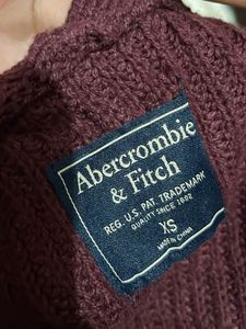 Abercrombie &amp; fitch  Chic Purple Knit Cardigan