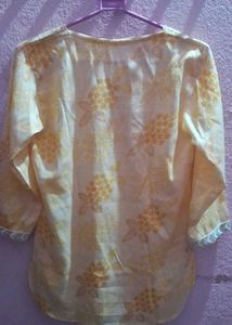 Floral Print Kurta
