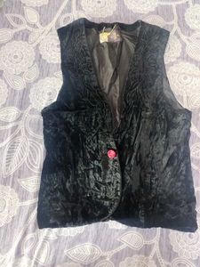 Vintage Velvet Vest