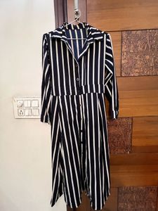 Striped Shirt Dress