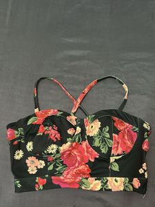 Floral Corset Top