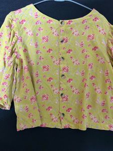 flower printed top