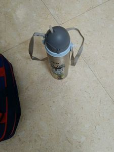 School Bag And Bottle