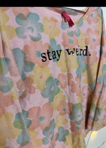 Peach Crop Top