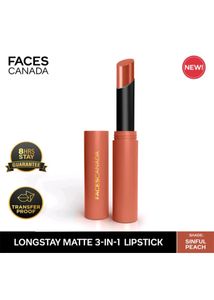 Faces Canada 3 In 1 Lipstick Original Unused Pack Of 1