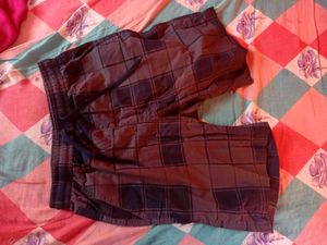 Checked Casual Shorts