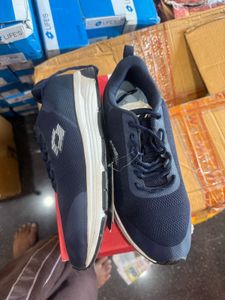 Navy Blue Running Shoes