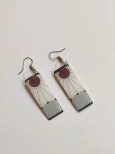 Demon Slayer Hanafuda Tanjiro Earrings