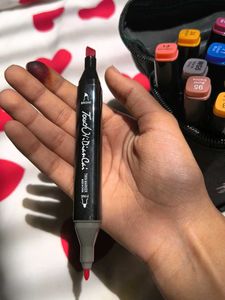 24 Pcs Dual Tip Markers Sketch Pen 🎀