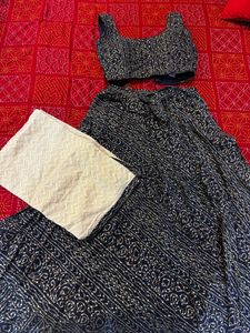 Navy blue Full Chaniya Choli Set