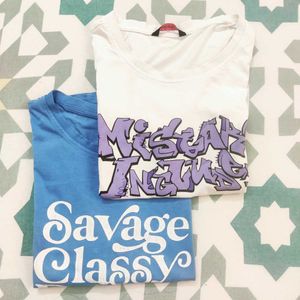 2 T Shirts For Women Combo