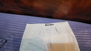 Formal Grey Slim Fit Trousers For Women