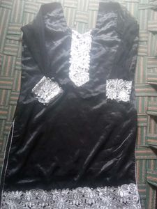 Elegant Black Kurta