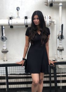 Black one piece