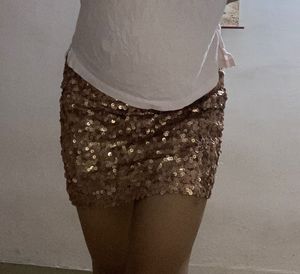 forever 21 sequence mini skirt