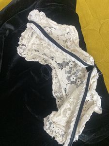 Black Velvet Lace Dress bust 32