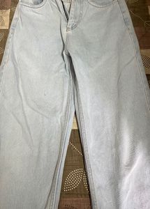 Light Wash Wide Leg Jeans