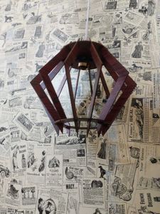 Cosmo Series Wooden Accent Light Lamp
