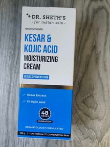 Dr. Sheth&#39;s Kesar &amp; Kojic Acid Moisturizing Cream