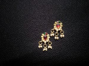 Cute, Golden Colour, Small, Red Colour Diamond, Mo