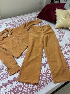 Corduroy Set - Jacket & Pants