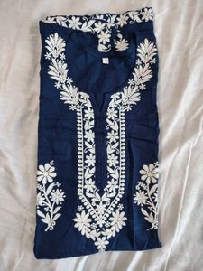 Embroidered Kurta Plazzo Set