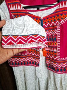 RANGMANCH Anarkali Kurta ,Jacket &amp; Leggings(3 Pcs)