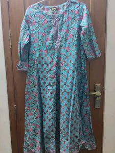 Floral Print Kurta
