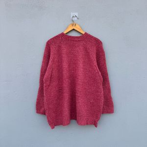Red Knit Sweater