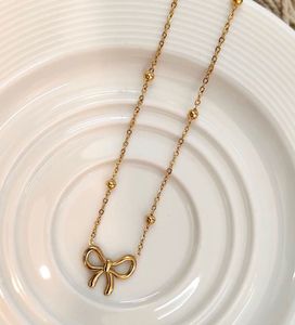 Gold Plated Bow Themed Jewellery Set🎀🎀