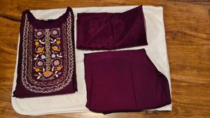 Embroidered Kurta Set