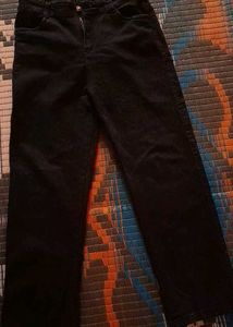Straight Loose Fit Faded Jeans For Women