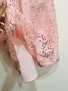 Flash Sale-Pastel Pink A-Line Dress