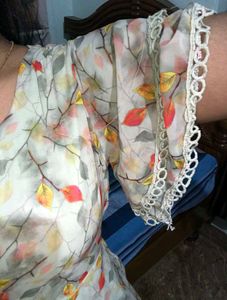 Olive Floral Cutest Dress