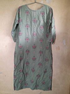 Floral Print Kurta