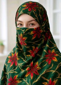 ☀️Sun Protection Scarf Floral Print 💚🎀